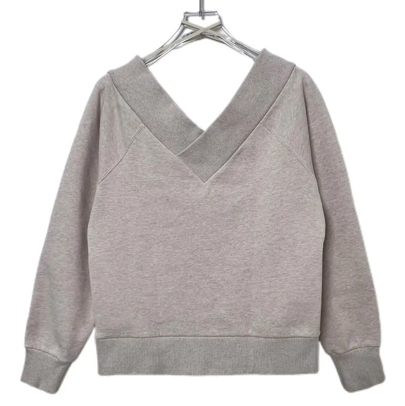 Burberry Burberry Grey Cotton Blend Women's Sweatshirt Size M / US 6-8 / IT 42-44 - 2 Thumbnail