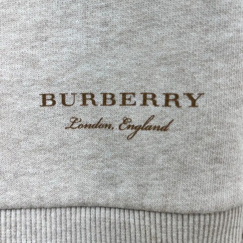Burberry Burberry Grey Cotton Blend Women's Sweatshirt Size M / US 6-8 / IT 42-44 - 8 Thumbnail