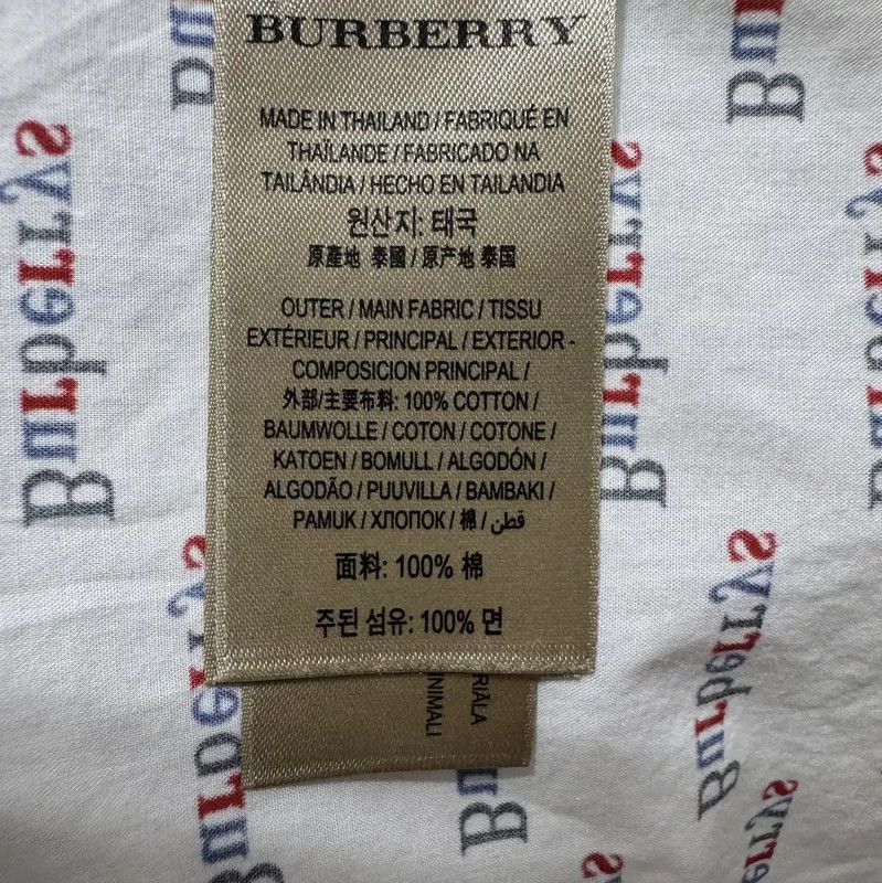 Burberry Burberry Women's Short Sleeve Printed Shirt Size M / US 6-8 / IT 42-44 - 6 Thumbnail