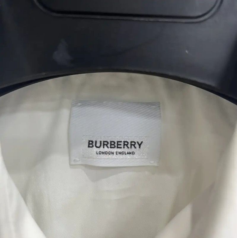 Burberry Burberry White Cotton Women's Shirt Size S / US 4 / IT 40 - 2 Thumbnail