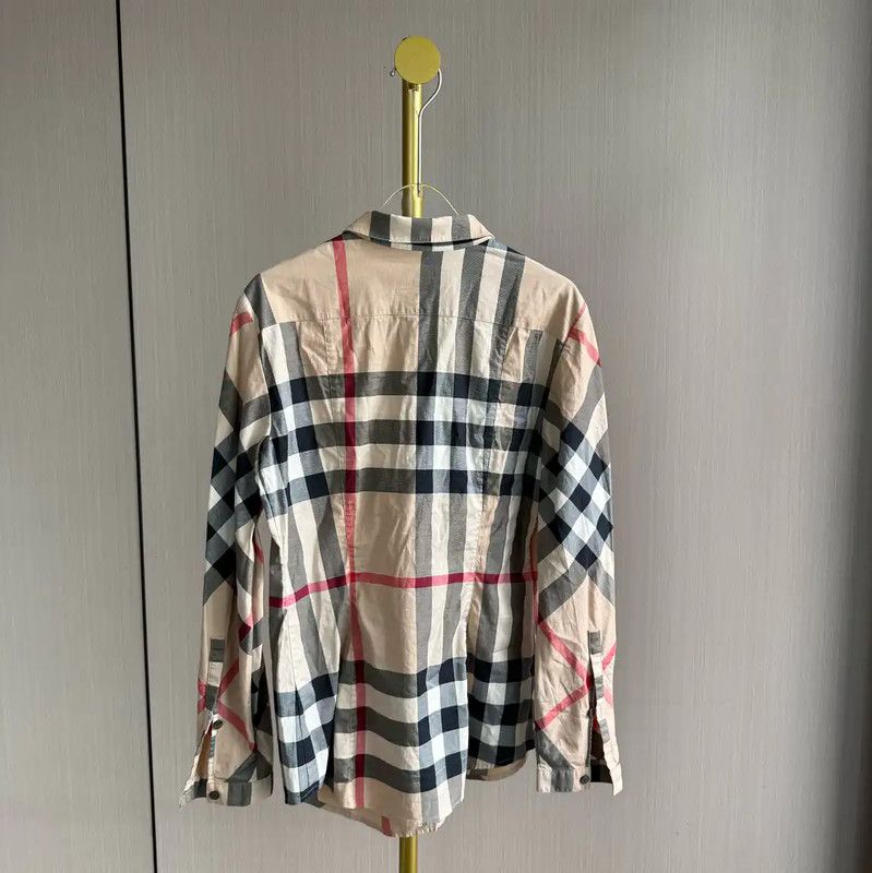 Burberry Burberry Khaki Cotton Women's Shirt Size S / US 4 / IT 40 - 2 Thumbnail