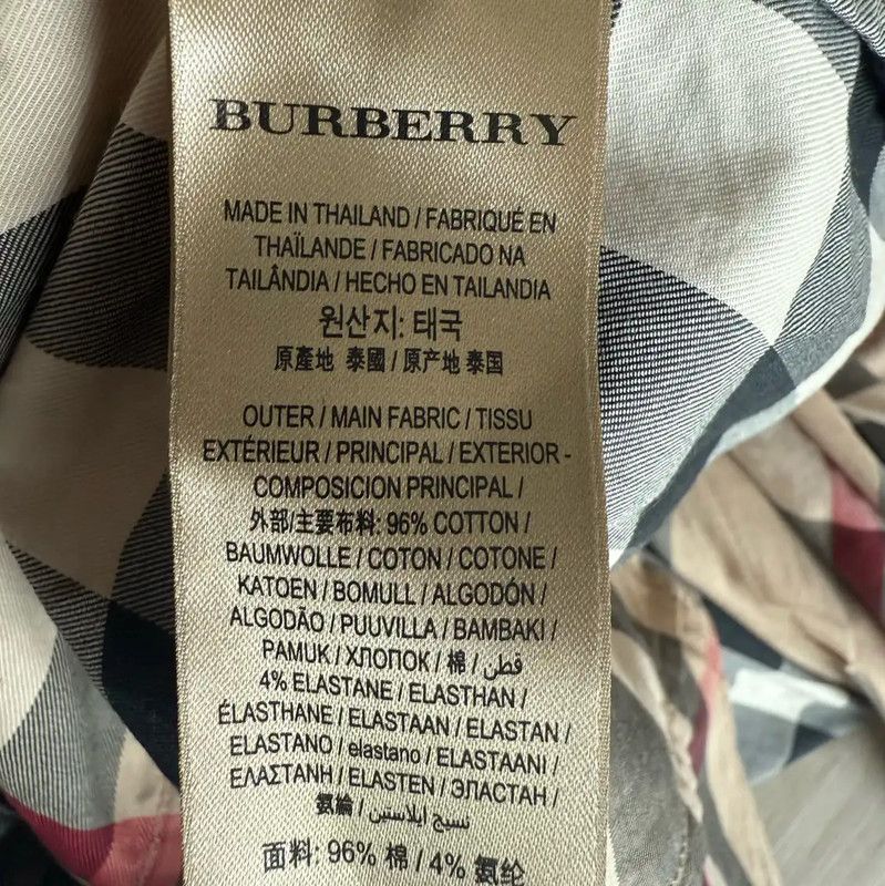 Burberry Burberry Khaki Cotton Women's Shirt Size S / US 4 / IT 40 - 4 Thumbnail