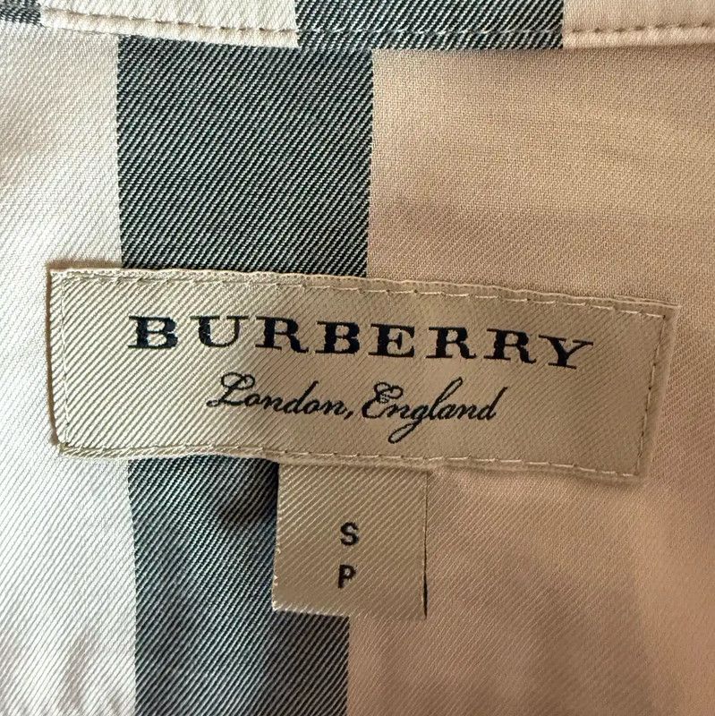 Burberry Burberry Khaki Cotton Women's Shirt Size S / US 4 / IT 40 - 3 Thumbnail