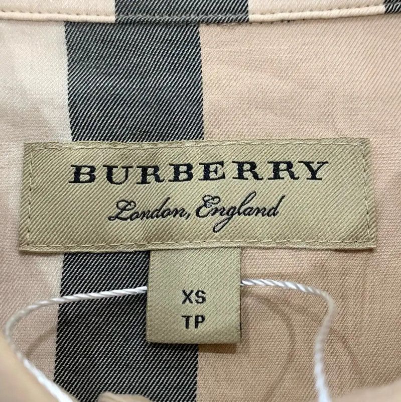 Burberry Burberry Colorblock Cotton Shirt for Women Size XS / US 0-2 / IT 36-38 - 5 Thumbnail