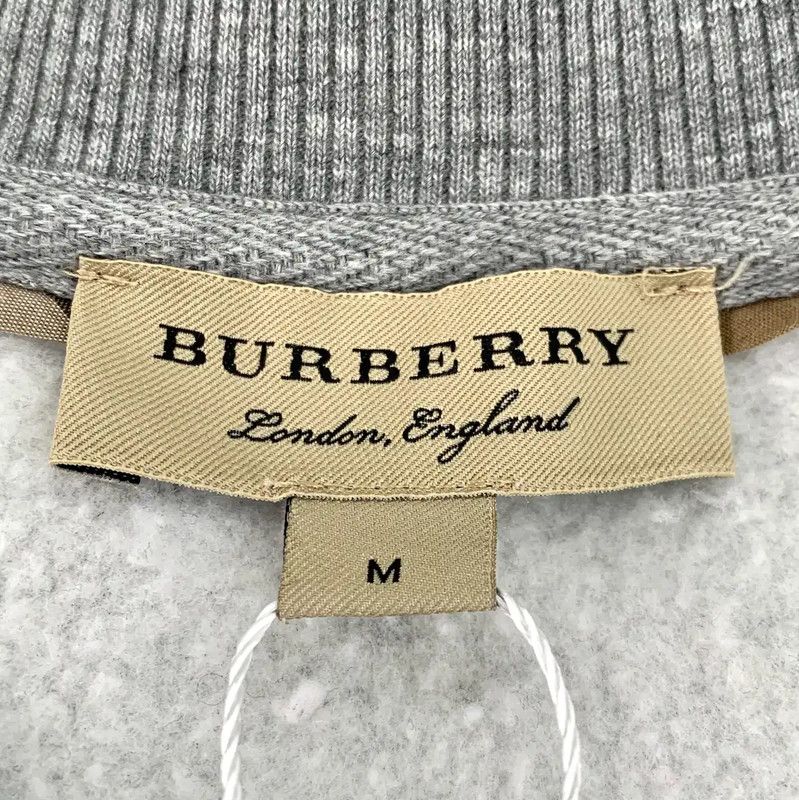 Burberry Burberry Gray Cotton Women's Sweatshirt Size M / US 6-8 / IT 42-44 - 5 Thumbnail