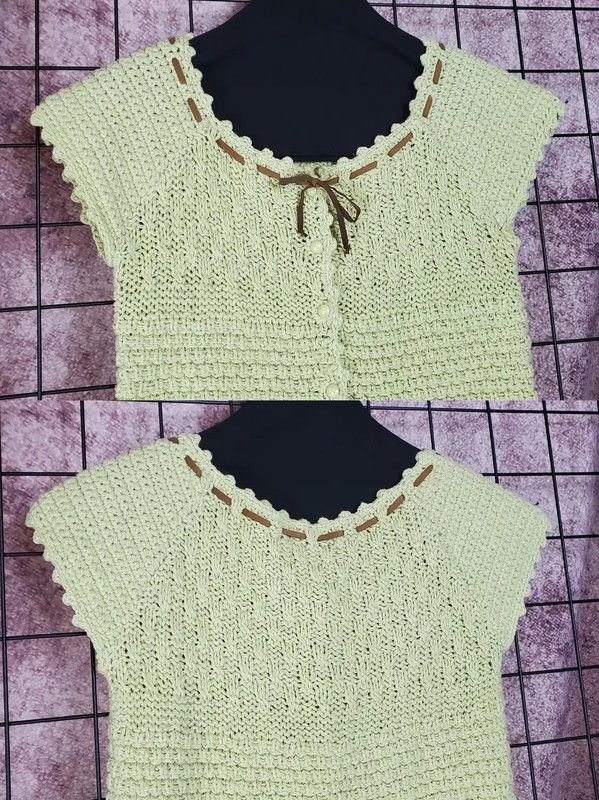 Burberry Burberry Summer Mint Green Knitted Top Size M / US 6-8 / IT 42-44 - 4 Thumbnail