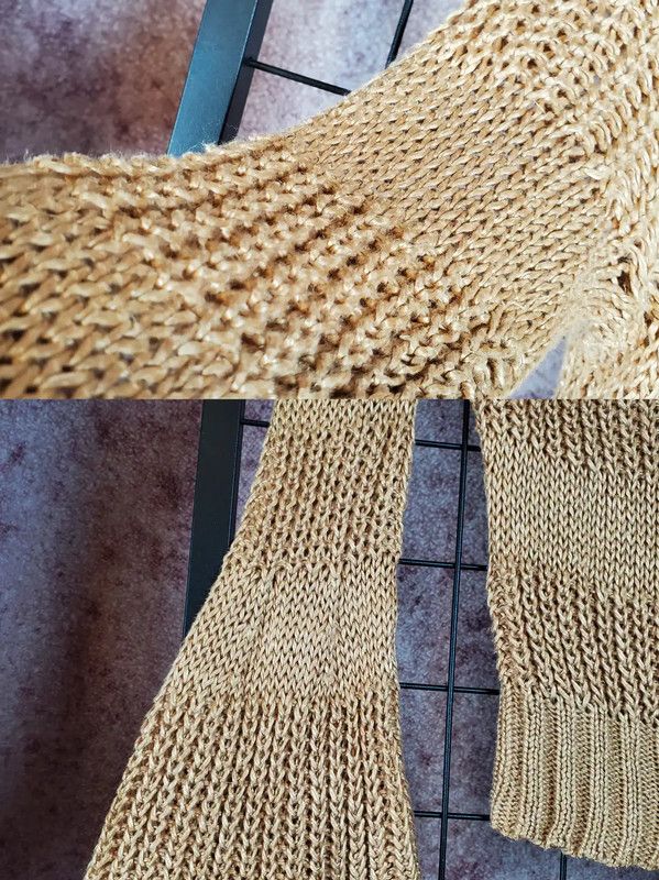 Burberry Burberry Brown V-Neck Long Sleeve Knit Sweater Size S / US 4 / IT 40 - 6 Thumbnail