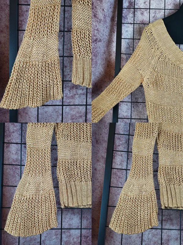 Burberry Burberry Brown V-Neck Long Sleeve Knit Sweater Size S / US 4 / IT 40 - 5 Thumbnail
