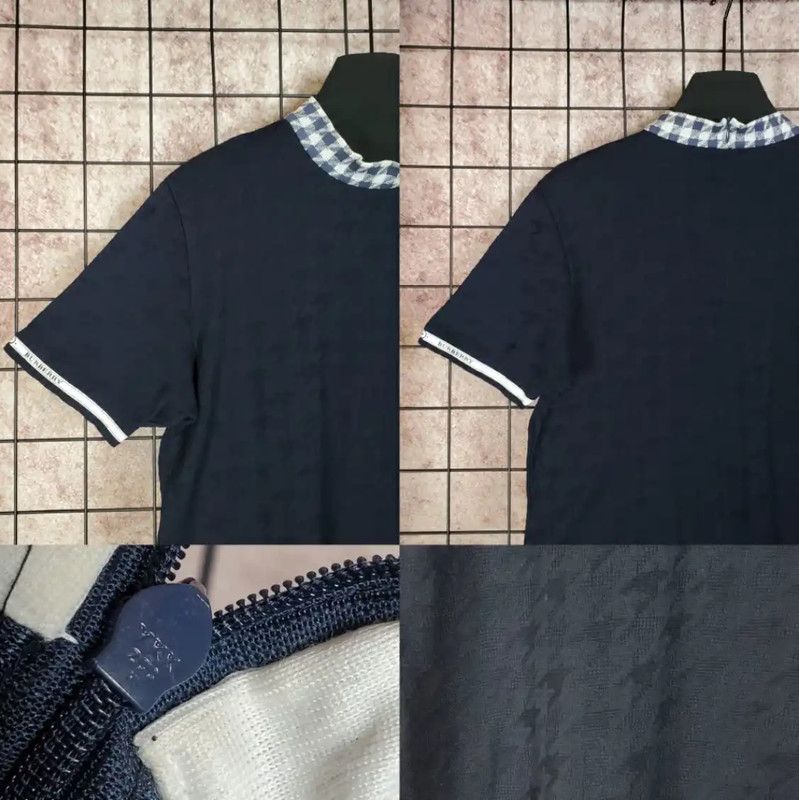 Burberry Burberry Women's Navy Cotton Knitted Sweater Size M / US 6-8 / IT 42-44 - 5 Thumbnail