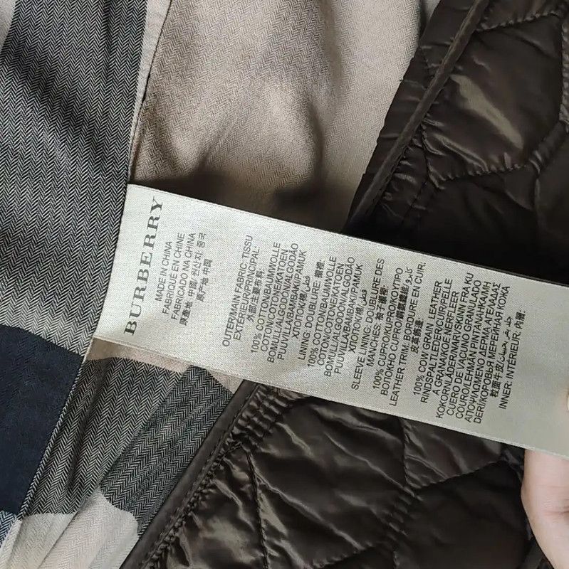 Burberry Burberry Khaki Cotton Women's Trench Coat Size M / US 6-8 / IT 42-44 - 5 Thumbnail