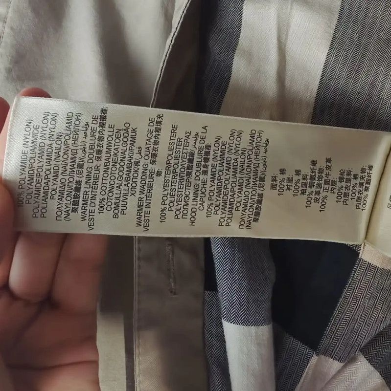 Burberry Burberry Khaki Cotton Women's Trench Coat Size M / US 6-8 / IT 42-44 - 6 Thumbnail
