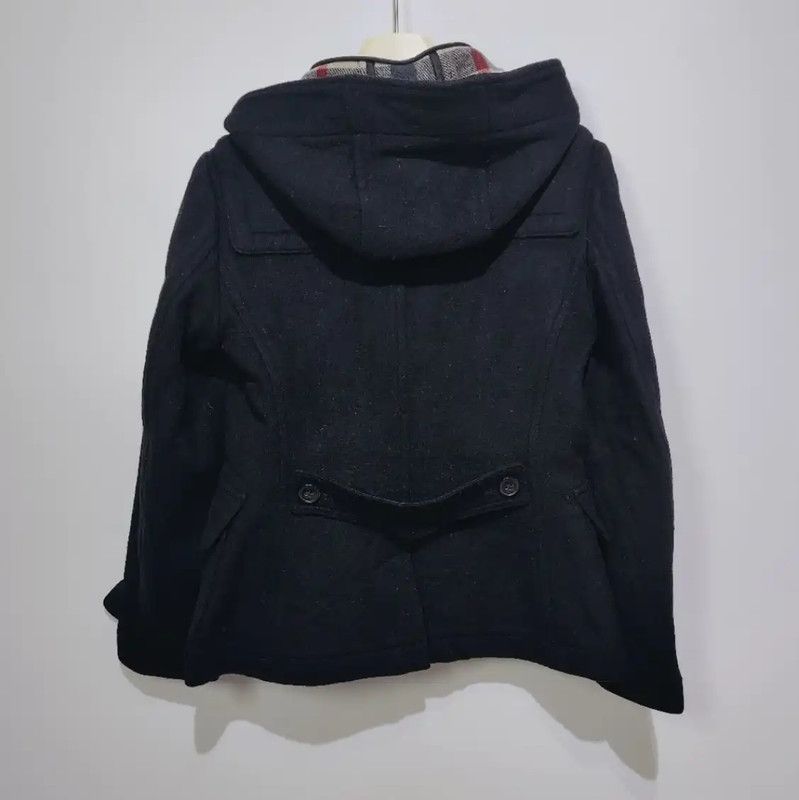 Burberry Burberry Black Wool Duffle Coat for Women Size M / US 6-8 / IT 42-44 - 2 Thumbnail