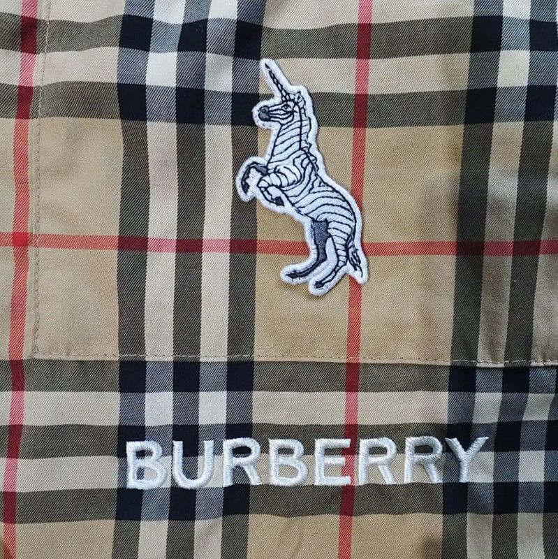 Burberry Burberry Khaki Cotton Women's Shirt Size L / US 10 / IT 46 - 3 Thumbnail