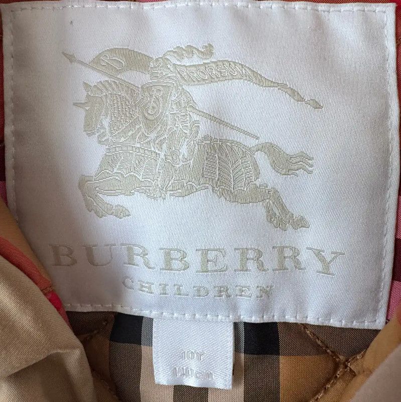 Burberry Burberry Khaki Cotton Winter Mid-Length Coat Size M / US 6-8 / IT 42-44 - 8 Thumbnail