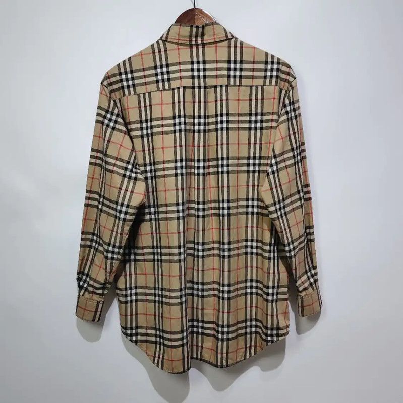 Burberry Burberry Yellow Cotton Women's Shirt Size M / US 6-8 / IT 42-44 - 2 Thumbnail