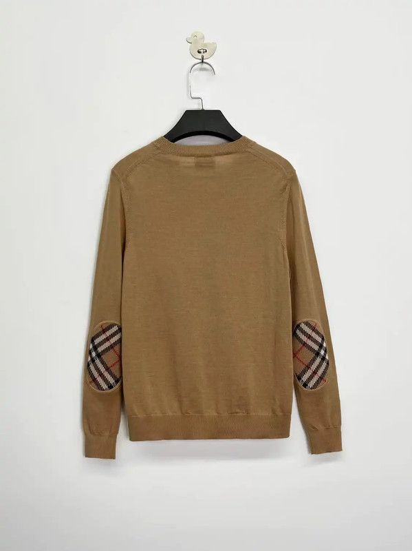 Burberry Burberry Cashmere Knit Sweater in Khaki Size XS / US 0-2 / IT 36-38 - 2 Thumbnail