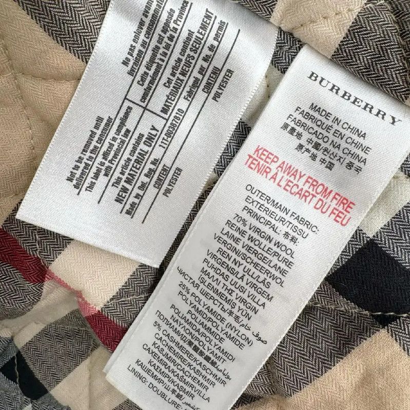 Burberry Burberry Gray Women's Coat Size 10Y Size S / US 4 / IT 40 - 5 Thumbnail