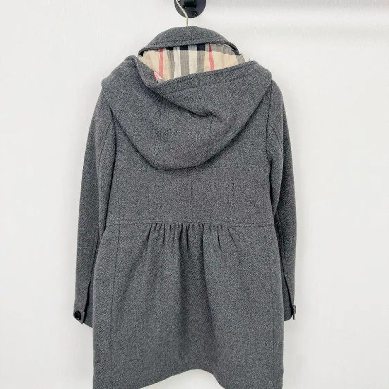 Burberry Burberry Gray Women's Coat Size 10Y Size S / US 4 / IT 40 - 2 Thumbnail