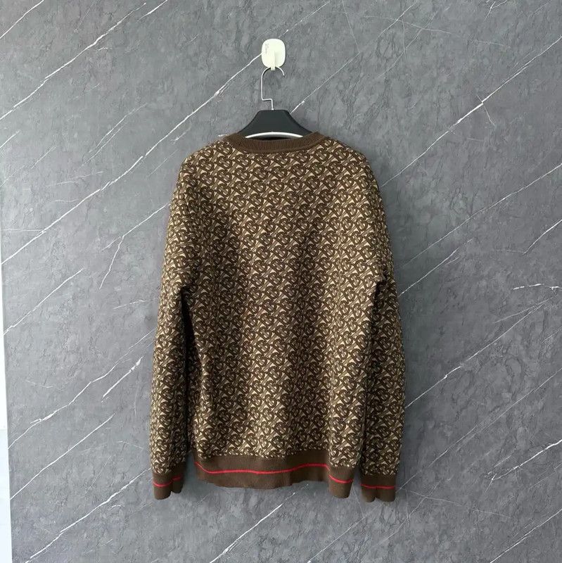 Burberry Burberry Brown Knitted Sweater for Women Size M / US 6-8 / IT 42-44 - 2 Thumbnail