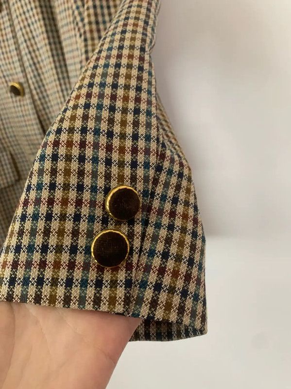 Burberry Burberry Brown Wool Blend Dress Size M Size M / US 6-8 / IT 42-44 - 4 Thumbnail