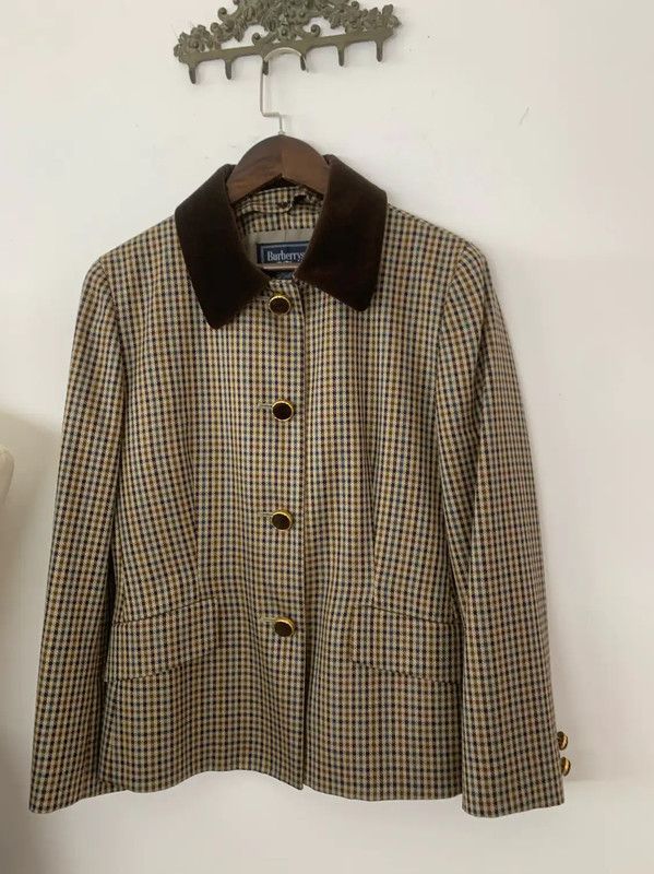 Burberry Burberry Brown Wool Blend Dress Size M Size M / US 6-8 / IT 42-44 - 3 Thumbnail