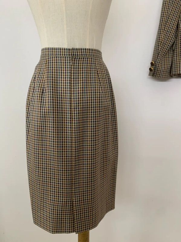 Burberry Burberry Brown Wool Blend Dress Size M Size M / US 6-8 / IT 42-44 - 8 Thumbnail