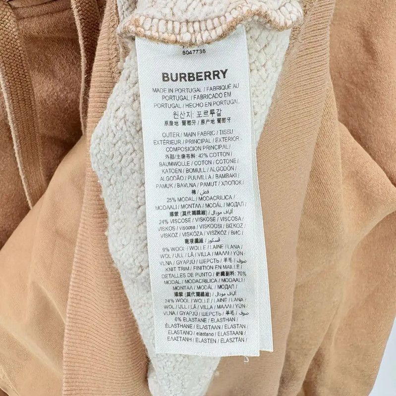 Burberry Burberry Khaki Hoodie for Women Size XL / US 12-14 / IT 48-50 - 5 Thumbnail