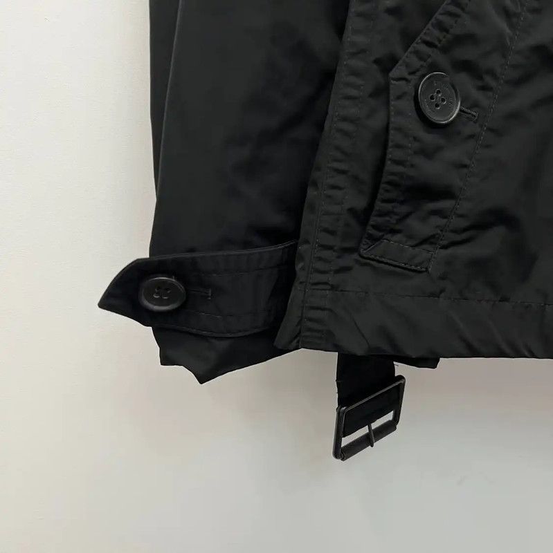 Burberry Burberry Women's Black Polyurethane Trench Coat Size M / US 6-8 / IT 42-44 - 4 Thumbnail
