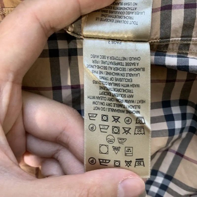 Burberry Burberry Multi-Color Cotton Women's Shirt Size M / US 6-8 / IT 42-44 - 6 Thumbnail