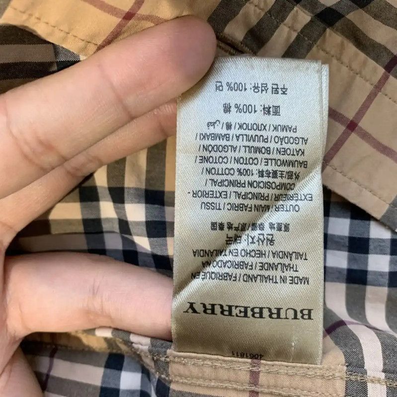 Burberry Burberry Multi-Color Cotton Women's Shirt Size M / US 6-8 / IT 42-44 - 7 Thumbnail