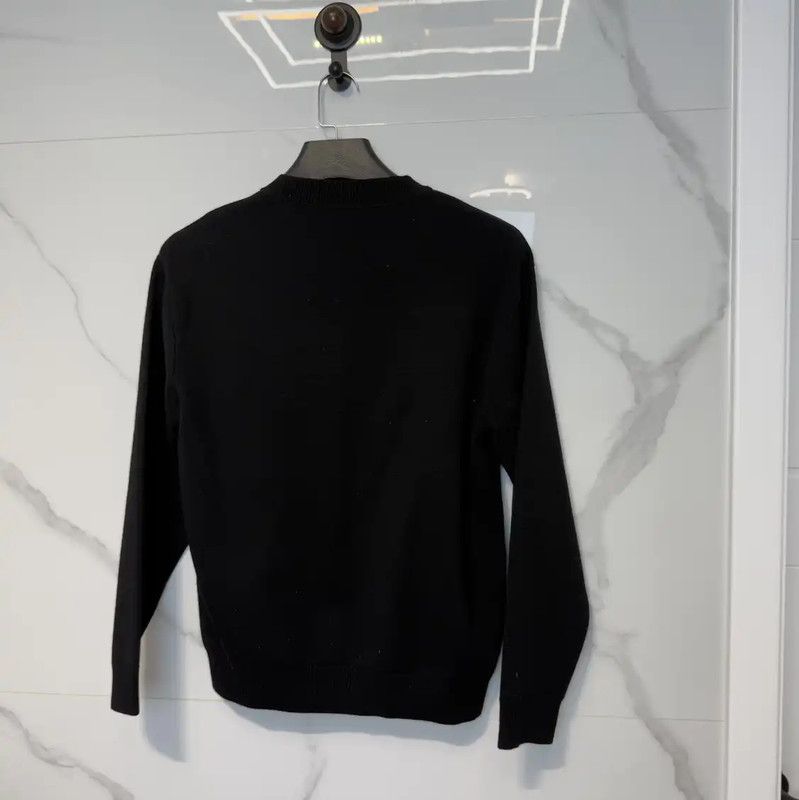 Burberry Burberry Black Logo Long Sleeve Knit Top Size S / US 4 / IT 40 - 2 Thumbnail