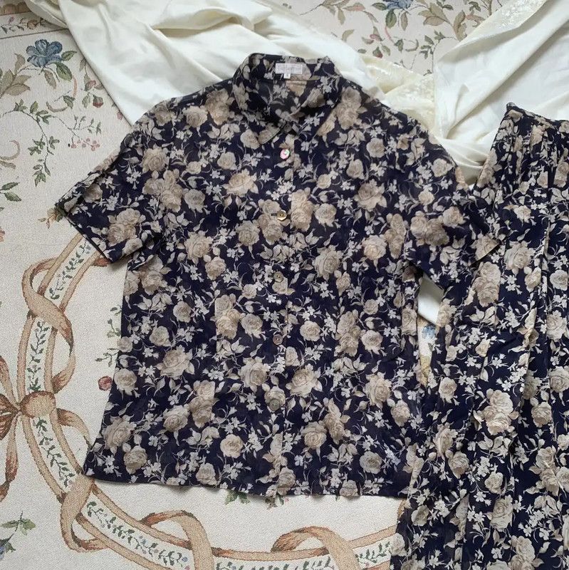 Burberry Burberry Women's Blue Polyester Dress Size M / US 6-8 / IT 42-44 - 2 Thumbnail
