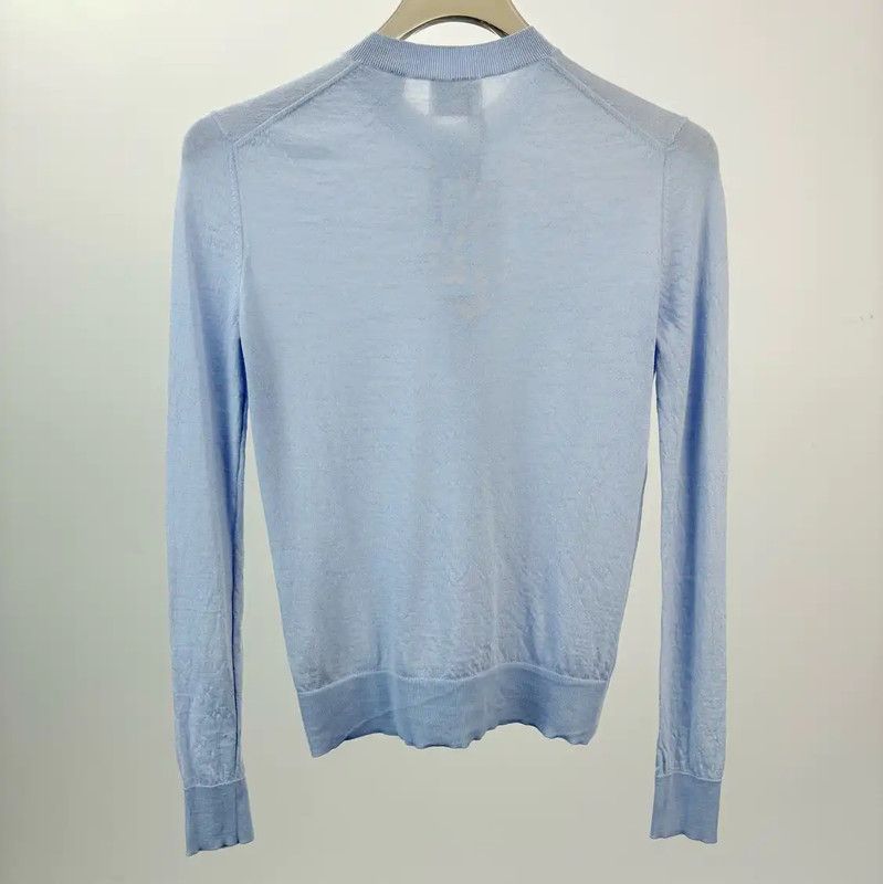 Burberry Burberry Light Blue Women’s Knit Sweater Size XXS / US 00 / IT 34 - 2 Thumbnail