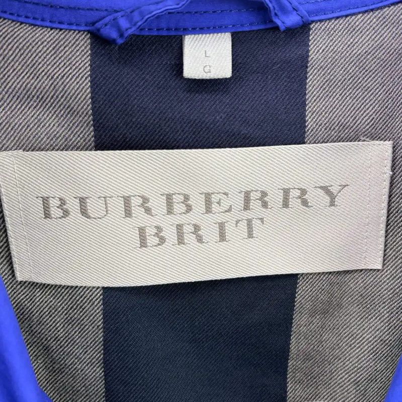 Burberry Burberry Blue Ladies' Coat Size L / US 10 / IT 46 - 3 Thumbnail
