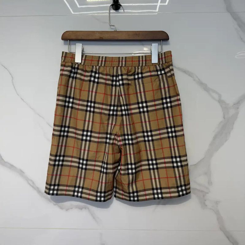 Burberry Burberry Summer Khaki Cotton Blend Shorts Size 23" - 2 Thumbnail
