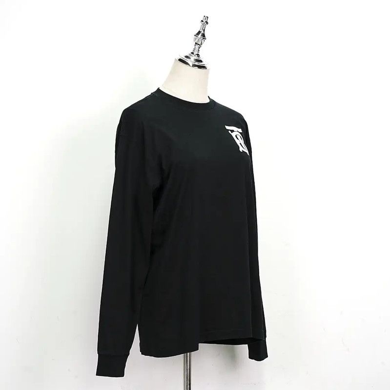 Burberry Burberry Black Logo Long Sleeve Sweatshirt for Women Size XS / US 0-2 / IT 36-38 - 2 Thumbnail