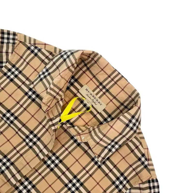 Burberry Burberry Multicolor Cotton Women's Shirt Size XS / US 0-2 / IT 36-38 - 3 Thumbnail