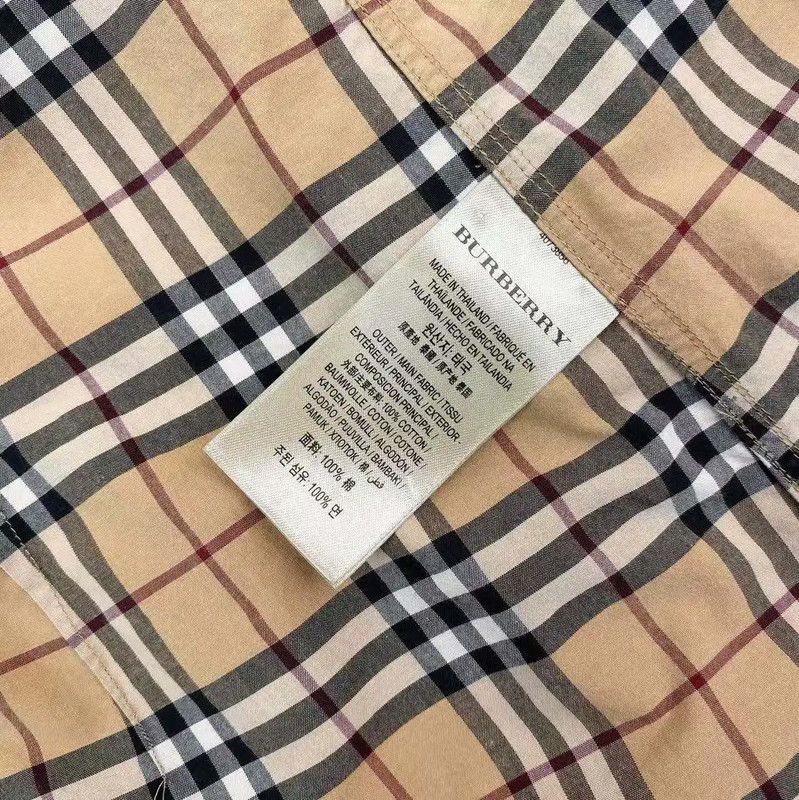 Burberry Burberry Multicolor Cotton Women's Shirt Size XS / US 0-2 / IT 36-38 - 4 Thumbnail