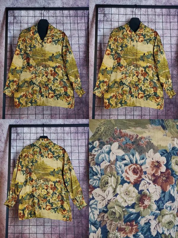 Burberry Burberry Floral Pattern Long Sleeve Shirt for Women Size L / US 10 / IT 46 - 2 Thumbnail