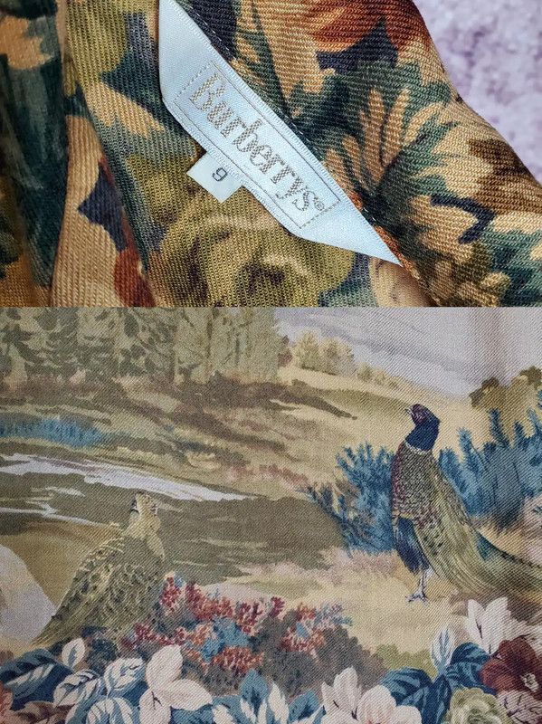 Burberry Burberry Floral Pattern Long Sleeve Shirt for Women Size L / US 10 / IT 46 - 8 Thumbnail