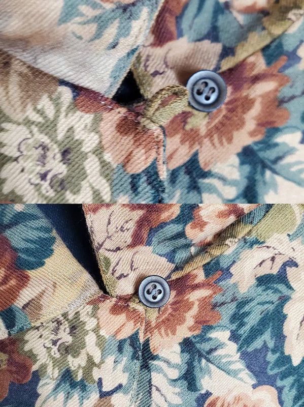 Burberry Burberry Floral Pattern Long Sleeve Shirt for Women Size L / US 10 / IT 46 - 4 Thumbnail