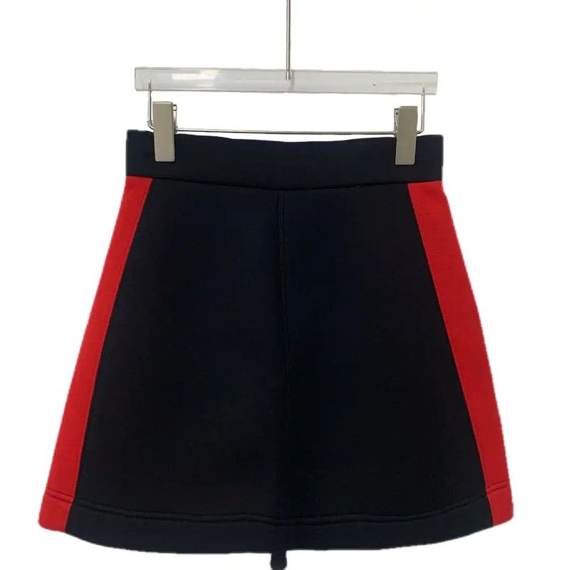 Burberry Burberry Black Cotton Women's Mini Skirt Size 22" - 2 Thumbnail
