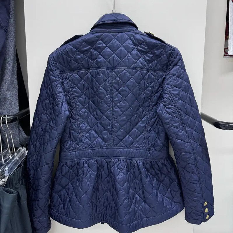 Burberry Burberry Blue Women's Cotton Jacket Size M / US 6-8 / IT 42-44 - 2 Thumbnail