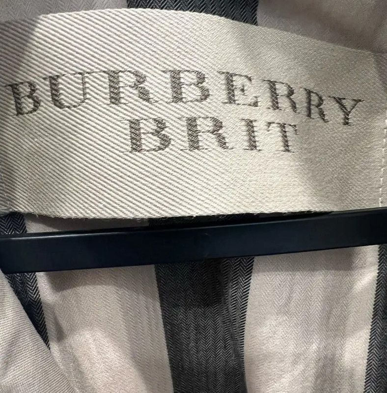 Burberry Burberry Gray Cotton Women's Trench Coat XS Size XS / US 0-2 / IT 36-38 - 5 Thumbnail