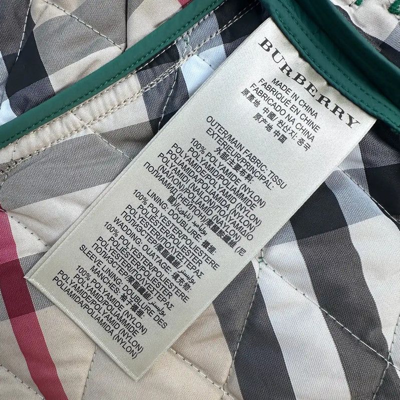 Burberry Burberry Green Women's Cotton Jacket Size S / US 4 / IT 40 - 7 Thumbnail
