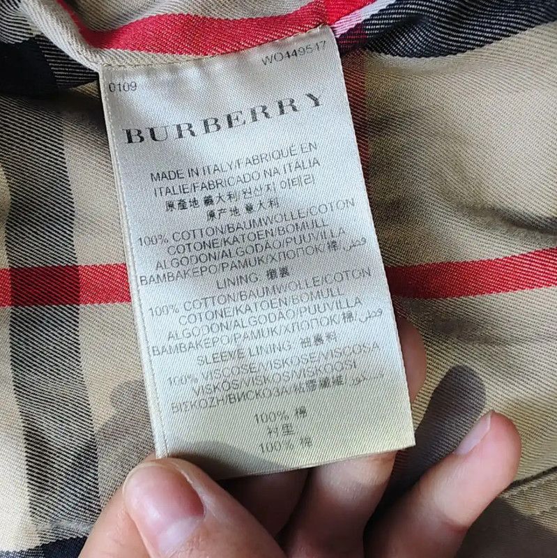 Burberry Burberry Khaki Cotton Women's Trench Coat Size S / US 4 / IT 40 - 5 Thumbnail