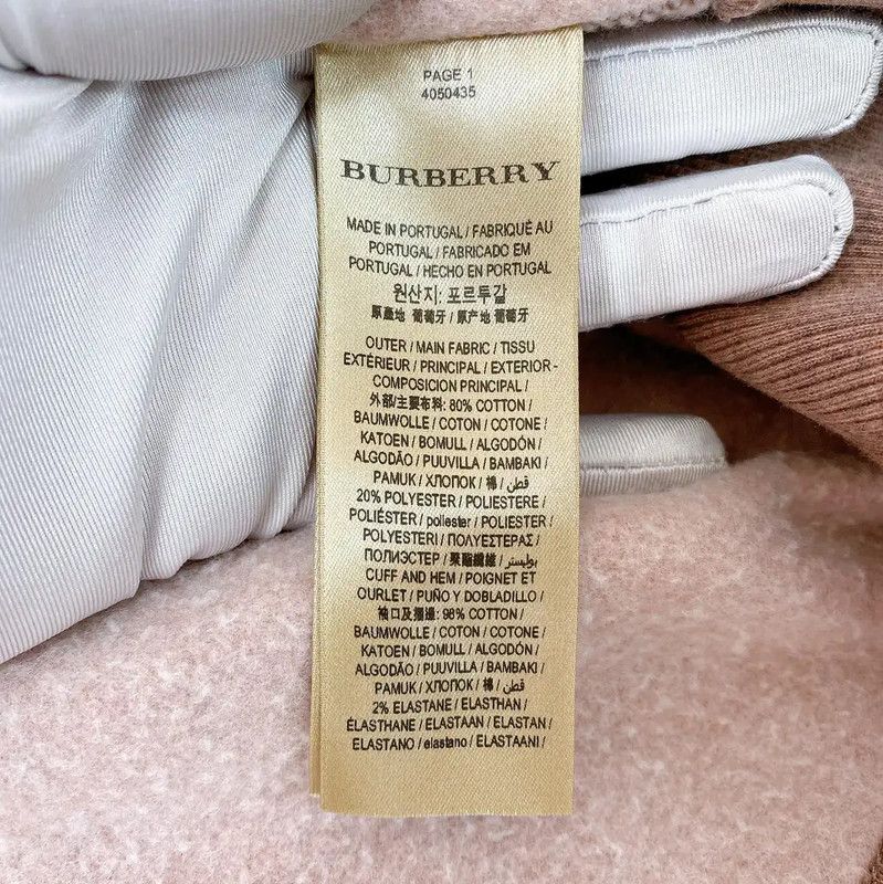 Burberry Burberry Women's Brown Cotton Jacket Size XS / US 0-2 / IT 36-38 - 8 Thumbnail