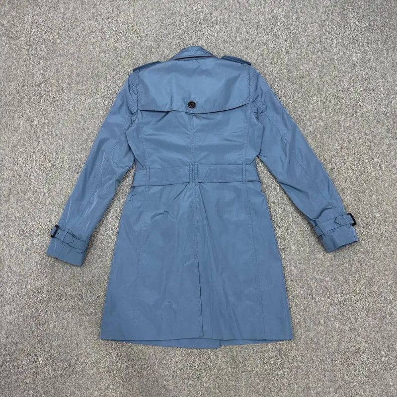 Burberry Burberry Women's Sky Blue Trench Coat Size M / US 6-8 / IT 42-44 - 2 Thumbnail