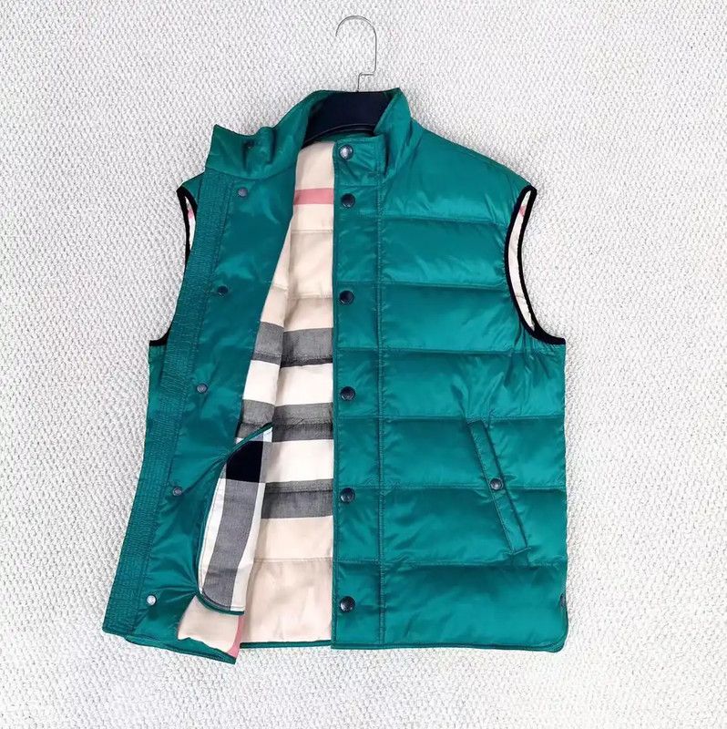 Burberry Burberry Green Short Puffer Vest for Women Size M / US 6-8 / IT 42-44 - 4 Thumbnail
