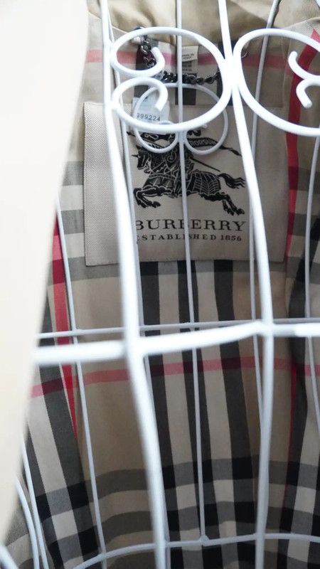 Burberry Burberry Women's Khaki Trench Coat Size XL / US 12-14 / IT 48-50 - 4 Thumbnail